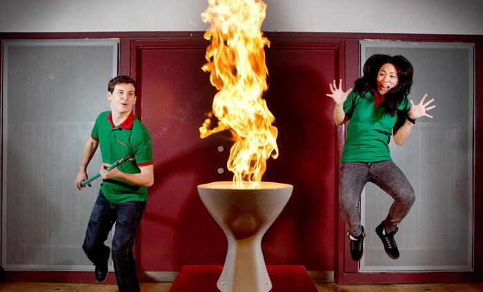 Add live science theatre shows to any event